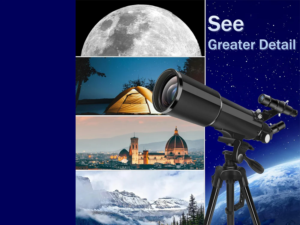 Portable Astronomical Telescope with Tripod - Image 11