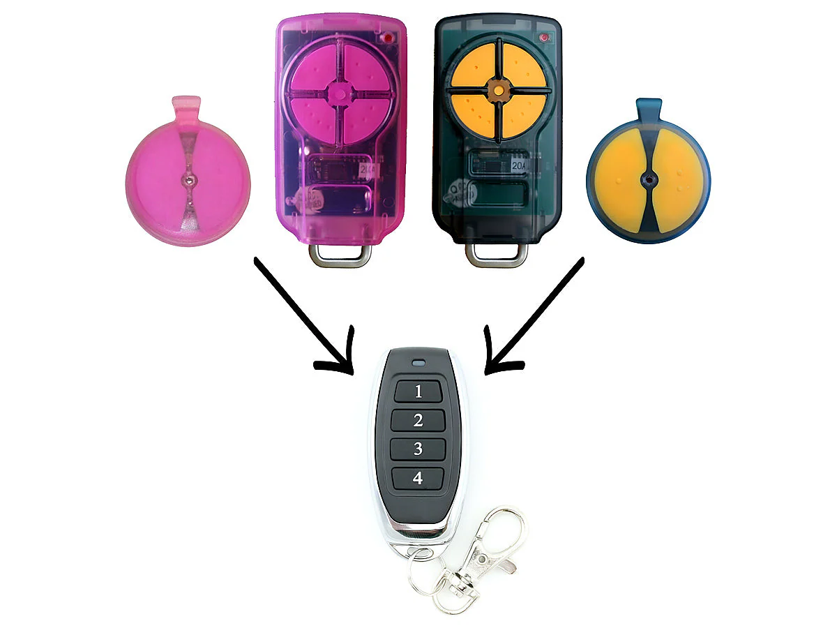 Ata Ptx5 Triocode Gdo Garage Door Remote Replacement - Image 3