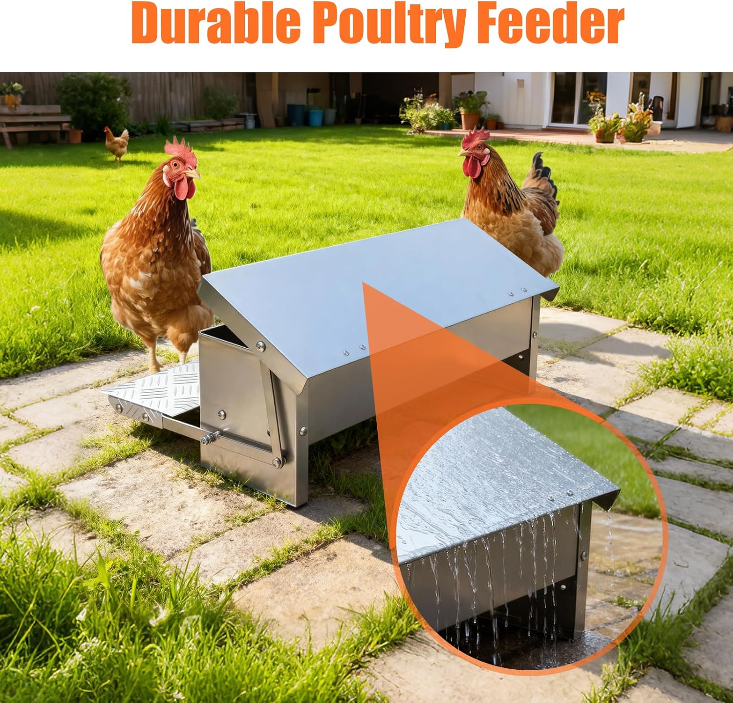 Automatic Chicken Feeder 5kg - Image 5