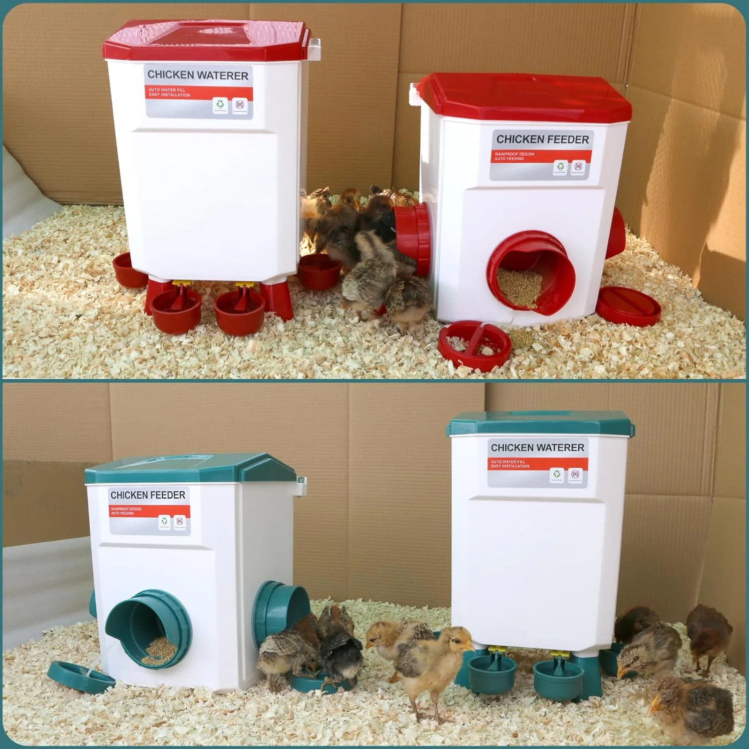 Automatic Chicken Feeder Chicken Drinker - Image 8