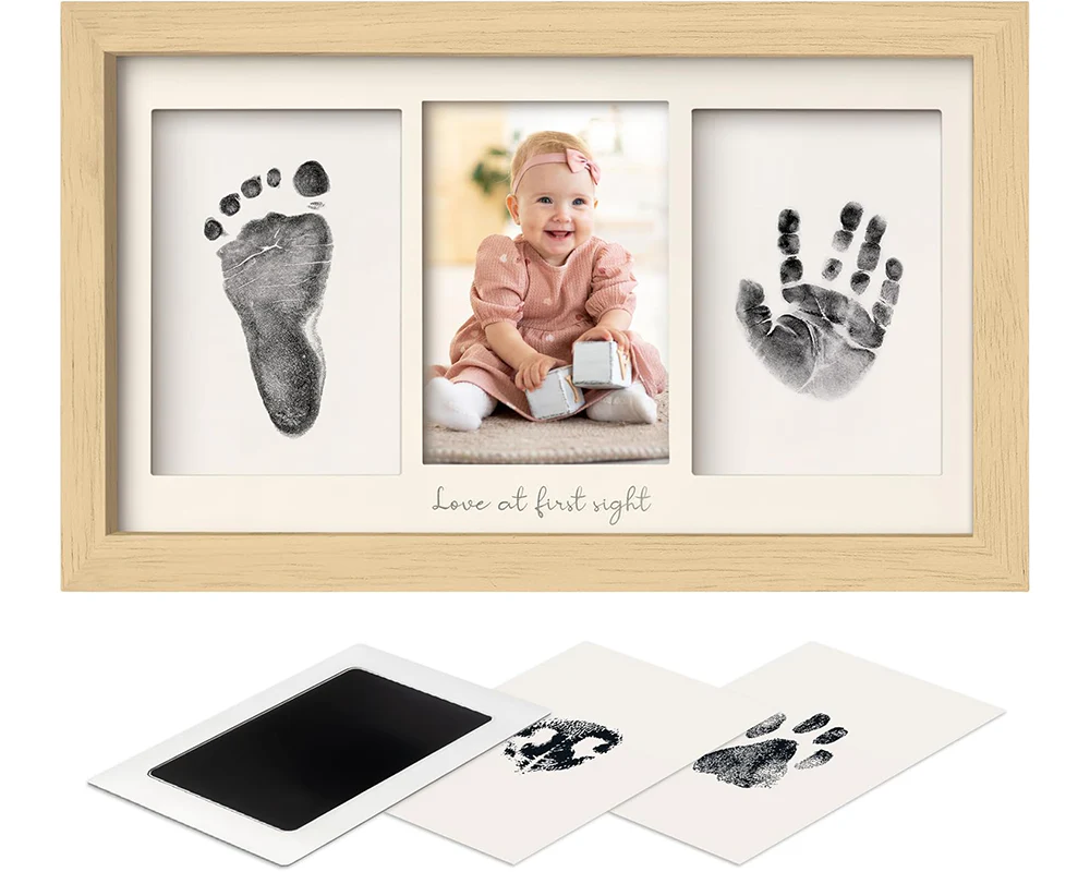 Baby Foot Print With Frame - Image 2