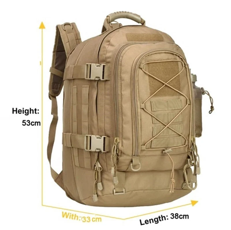 Backpack Camping Men's Travel Bag Mountaineering Backpack Outdoor Hunting Bag - Image 6