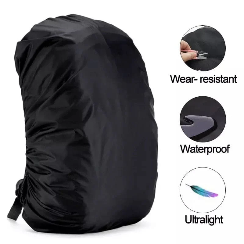 Backpack Waterproof Cover (Black) - Image 5