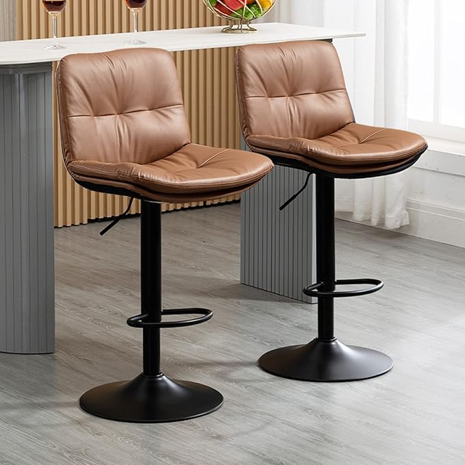 Bar Stools Kitchen Bar Stool Barstools Swivel Gas Lift Counter Chairs - Image 3