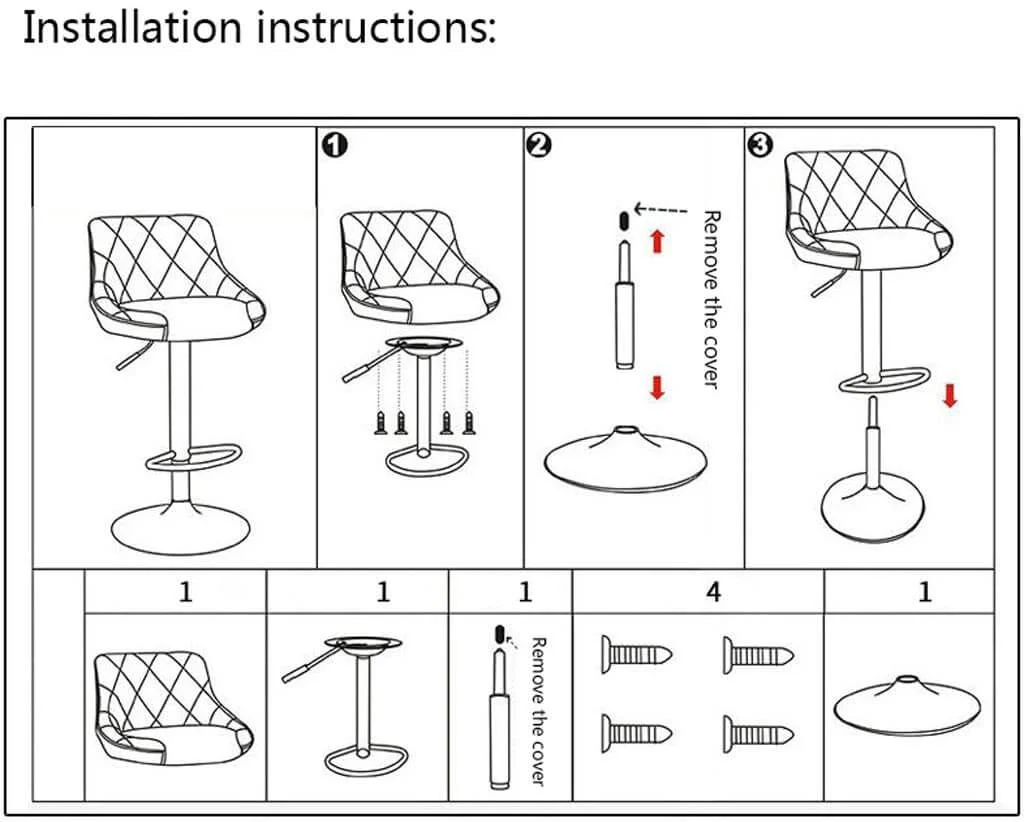 Bar Stools Chair 360 Degree - Image 2