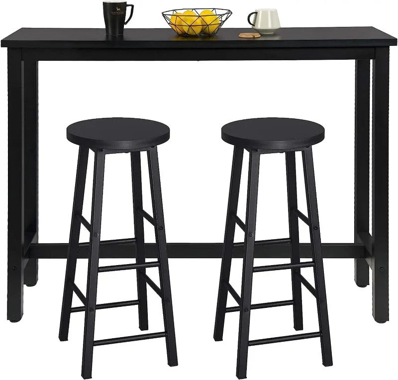 Bar Table Set with Bar Stools - Image 6