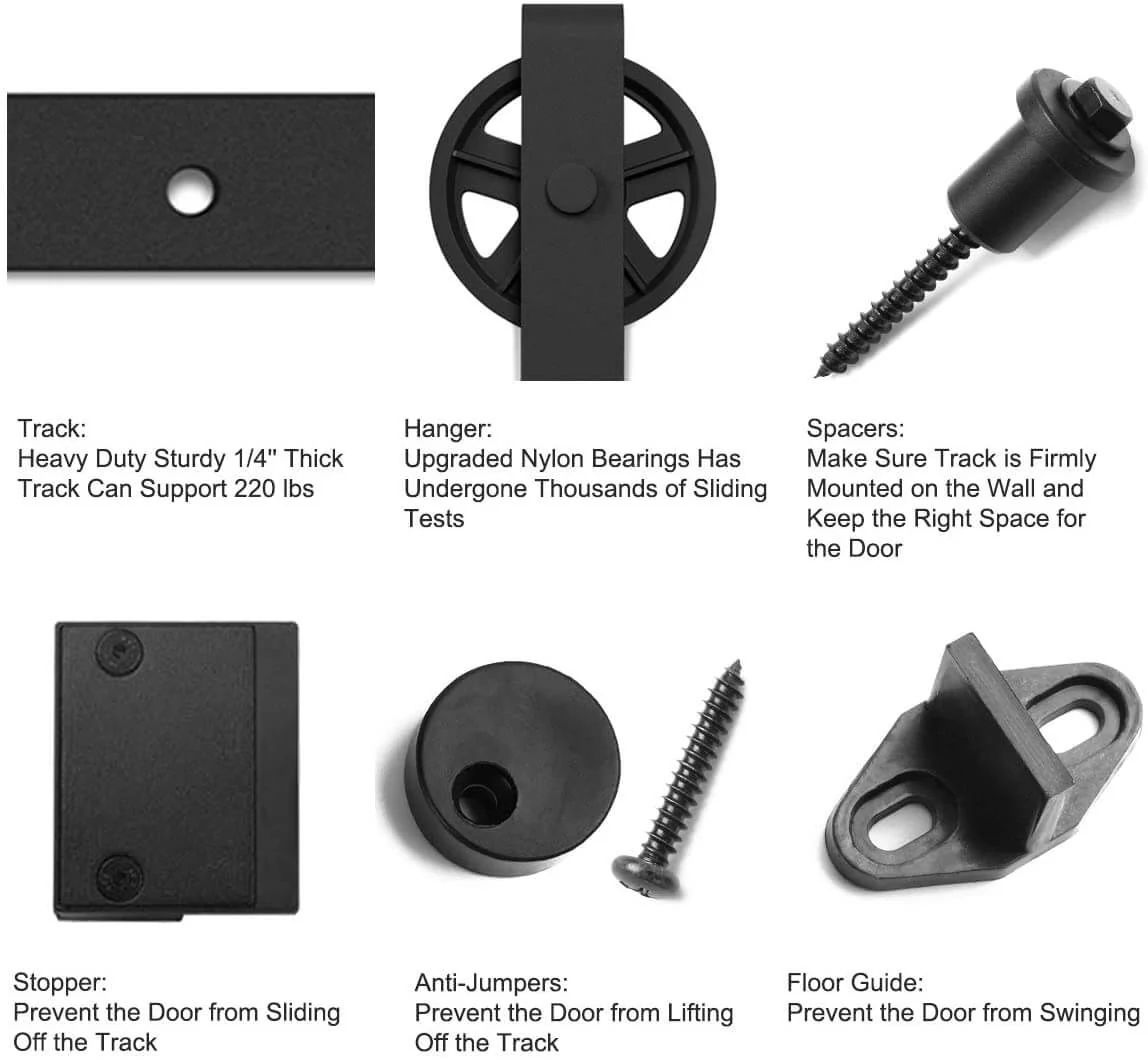 Barn Door Hardware 1.5M - Image 8