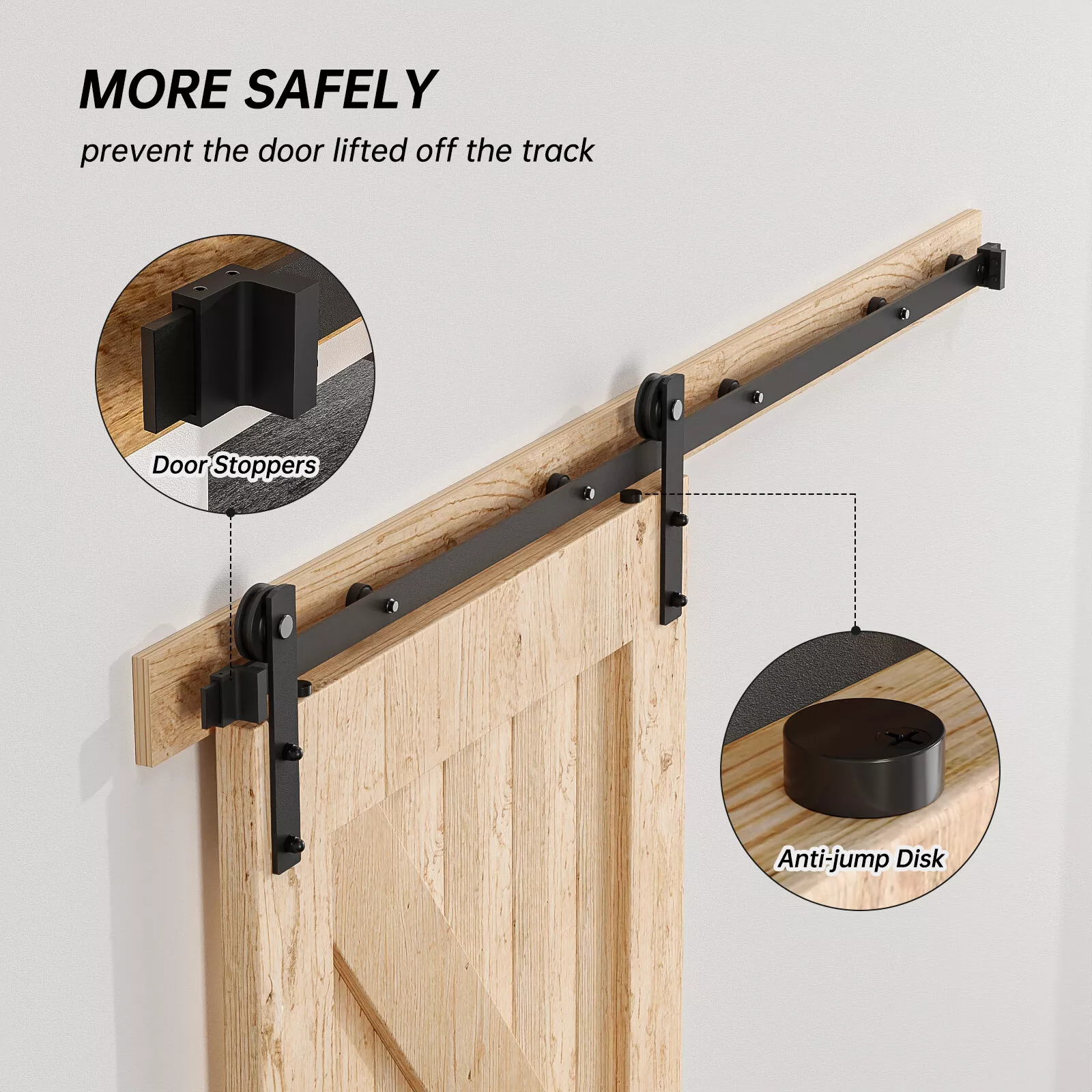 Barn Door Hardware 1.83m - Image 10