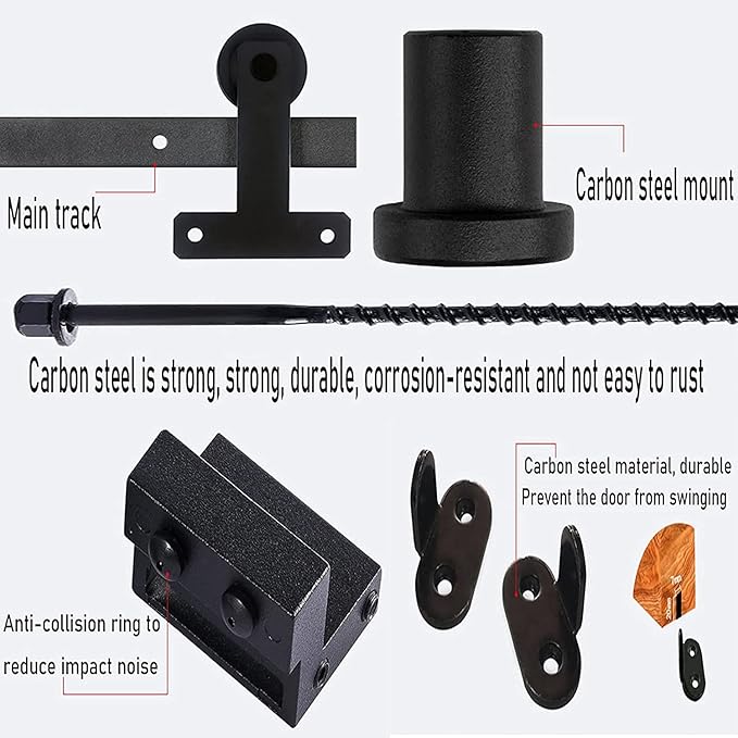 Barn Door Hardware 1.83M - Image 6
