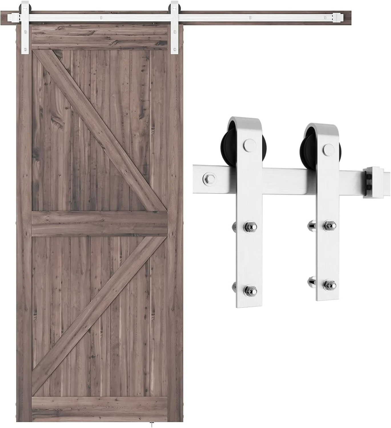 Barn door Hardware 1.85M Single Door - Image 6
