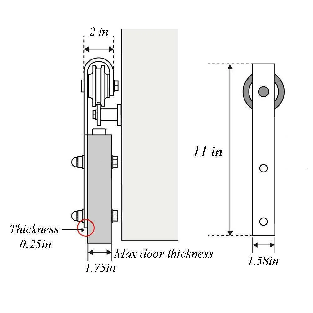 Barn Door Hardware - Image 6