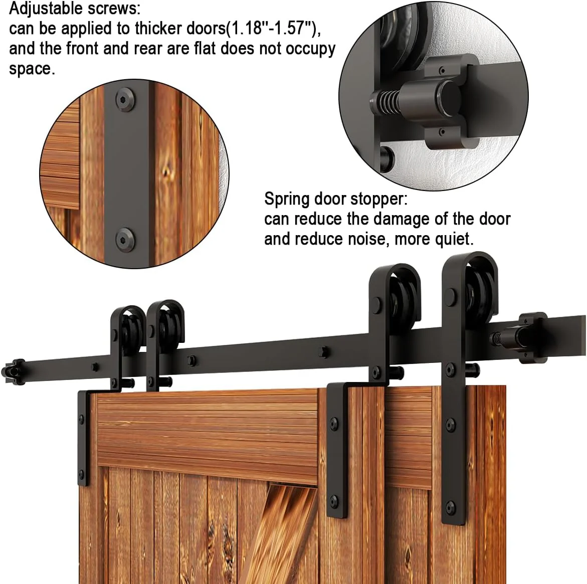 Barn Door Hardware 3m - Image 7