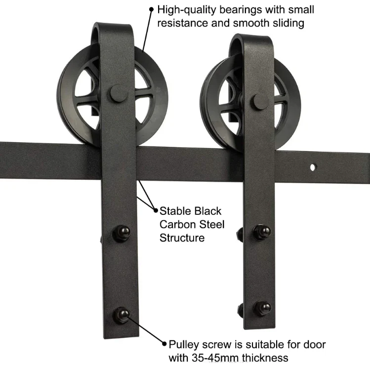 Barn Door Hardware Kit 1.5m - Image 9