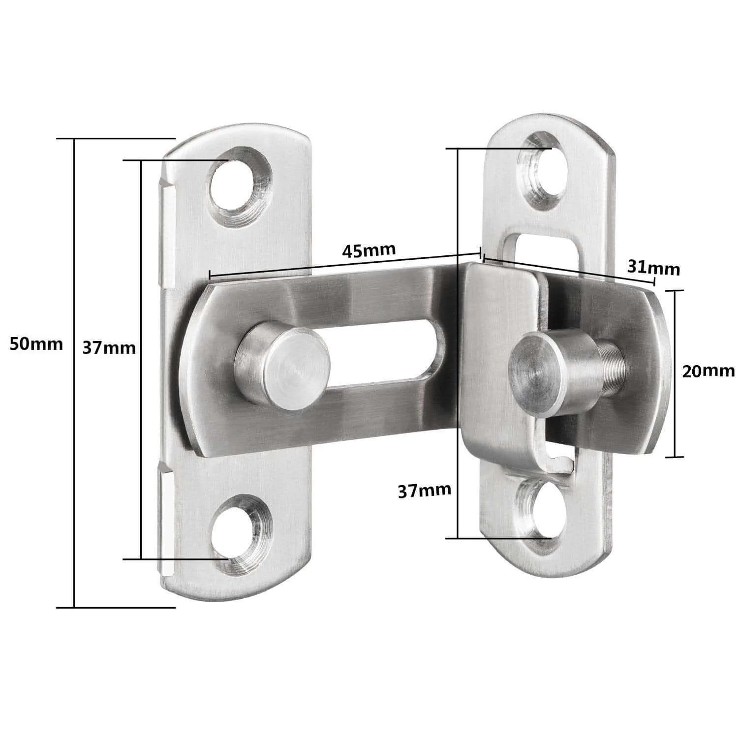 Barn Door Hardware Lock Latch - Image 6