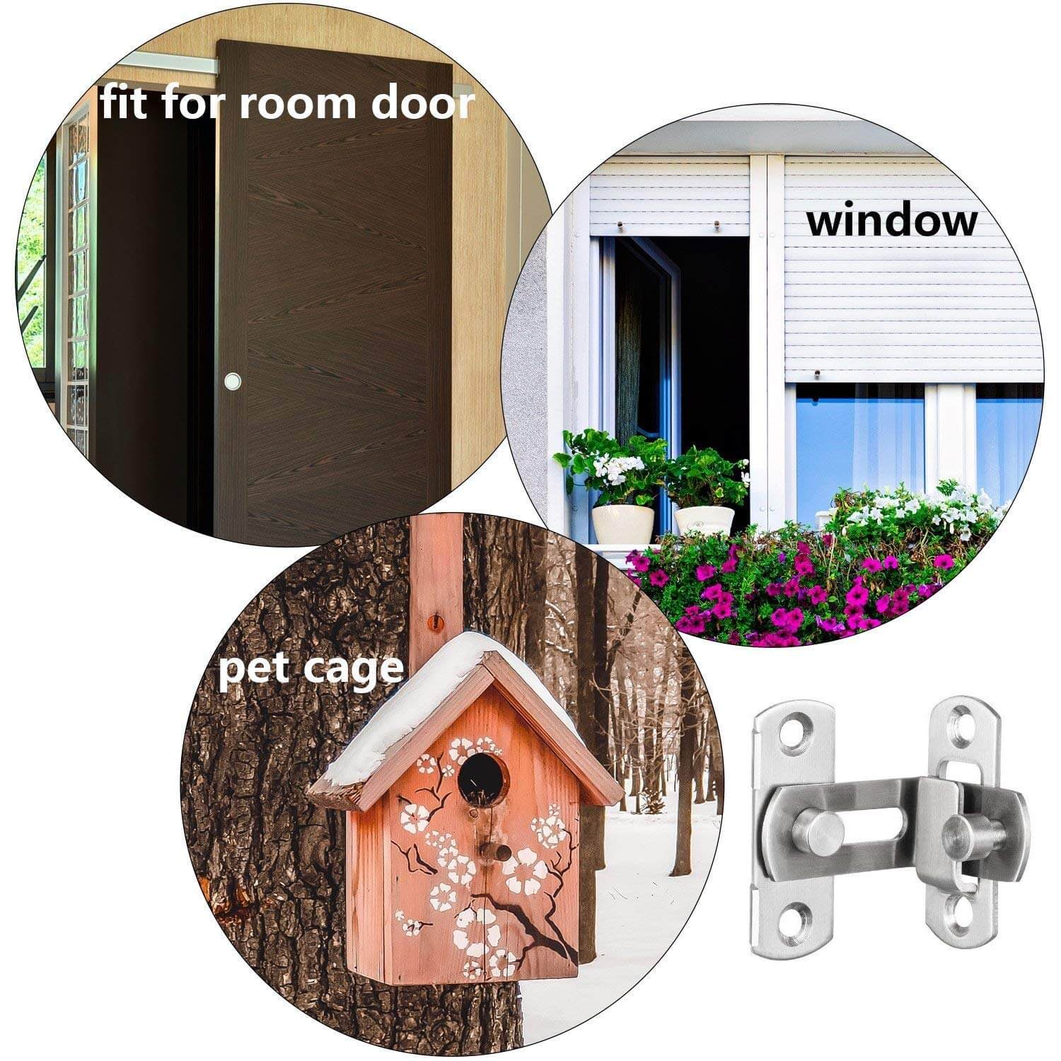 Barn Door Hardware Lock Latch - Image 7