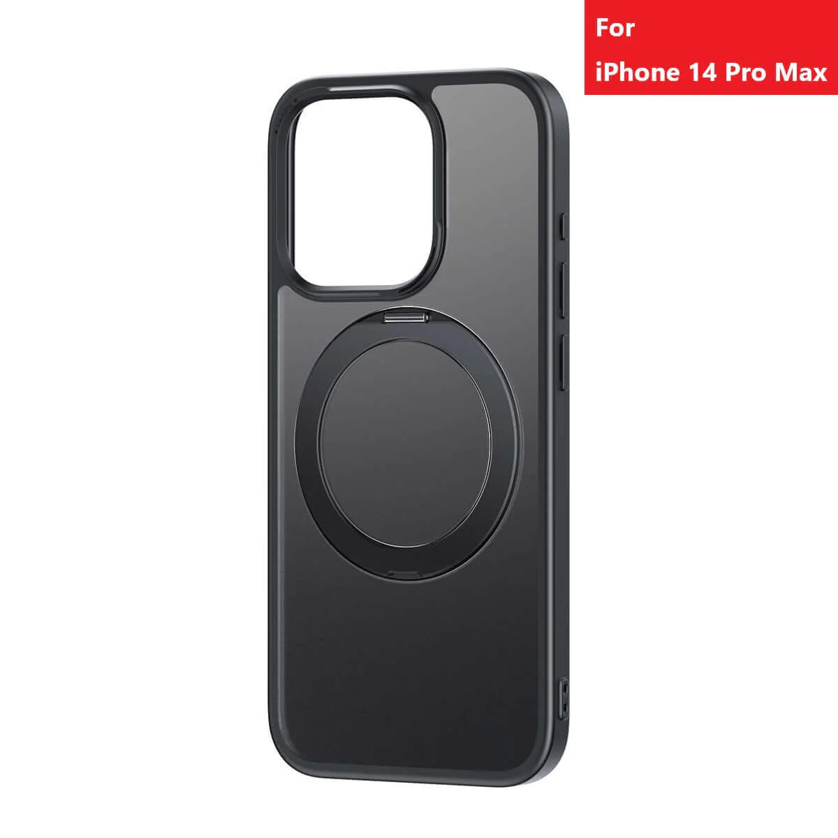 Baseus Magnetic 360 degree rotatable Ring Kickstand Phone Case - Image 4
