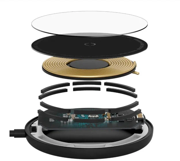 Baseus Simple Mini - Mag Safe 15W Wireless Induction Charger Black - Image 3