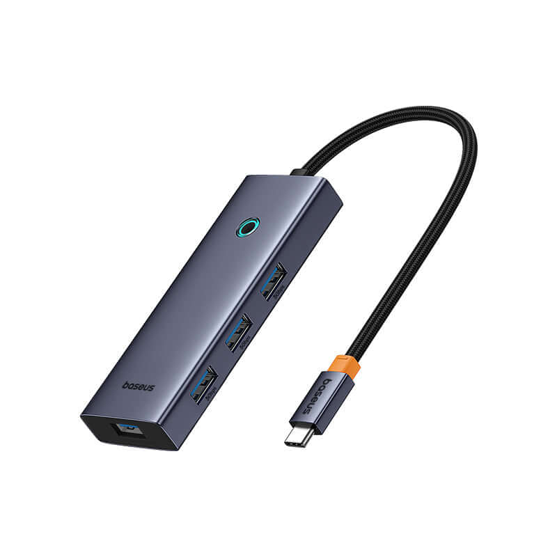 Baseus Type-C to USB 3.0 x 4+PD 100W 5-Port HUB Adapter