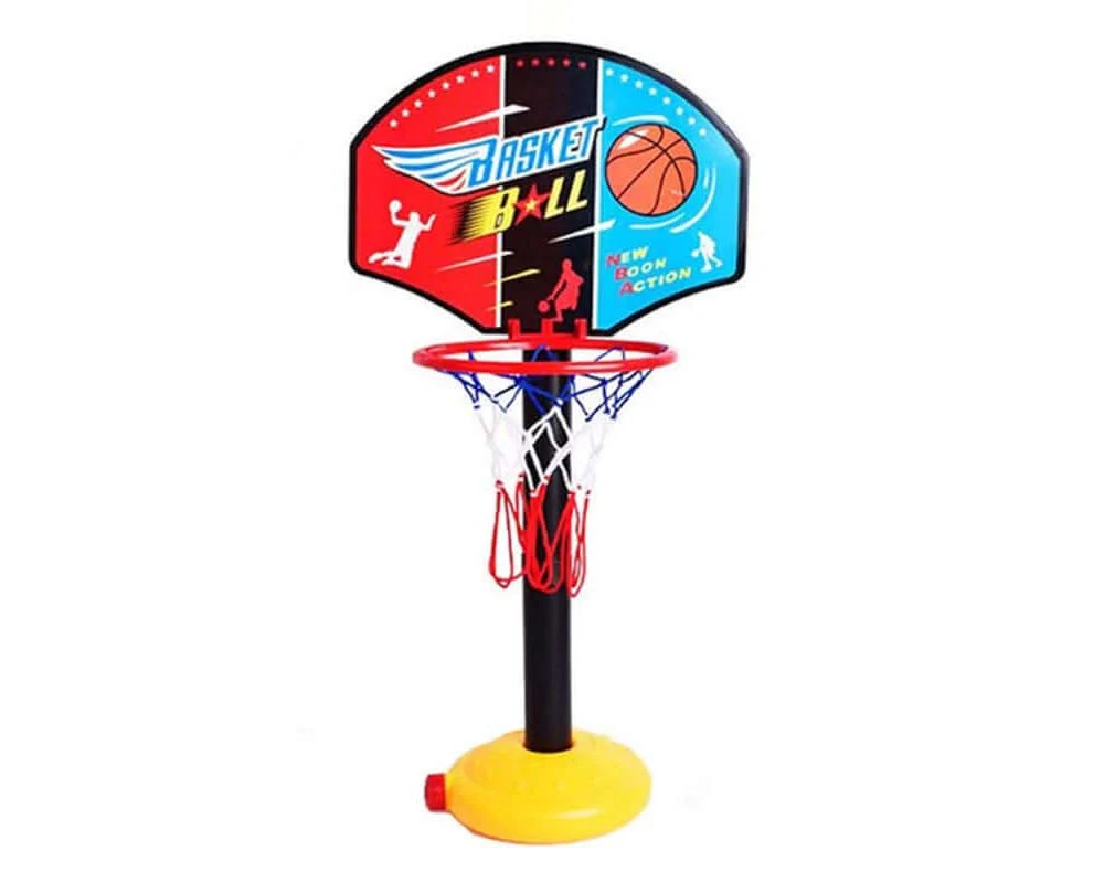 Basketball Hoop Adjustable Stand With Ball - Image 5