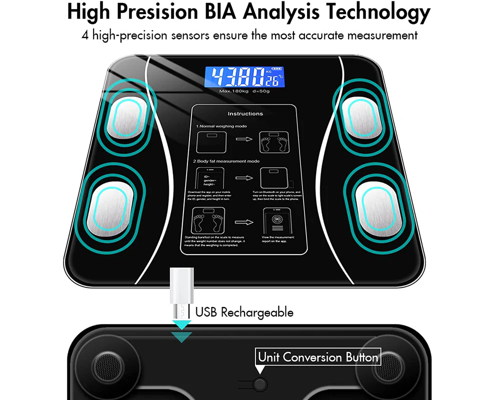 Bathroom Scales Bluetooth Body Fat Scale - Image 6