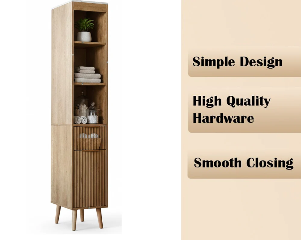 Bathroom Tower Cabinet - Image 8