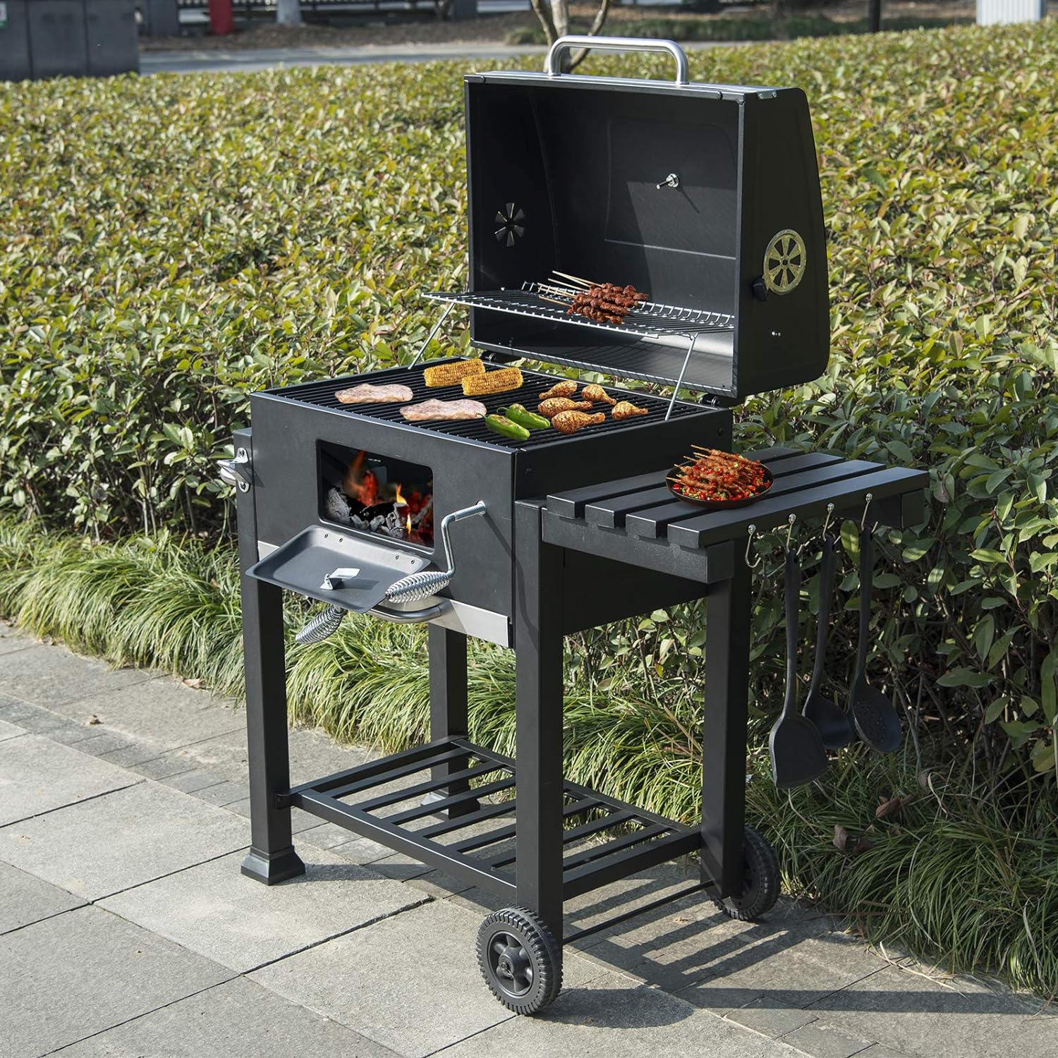 BBQ Charcoal Barbeque Grill - Image 7