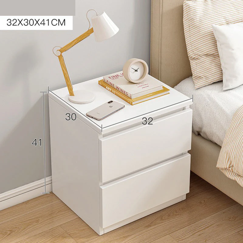 Bedside Table with Drawers - Image 2