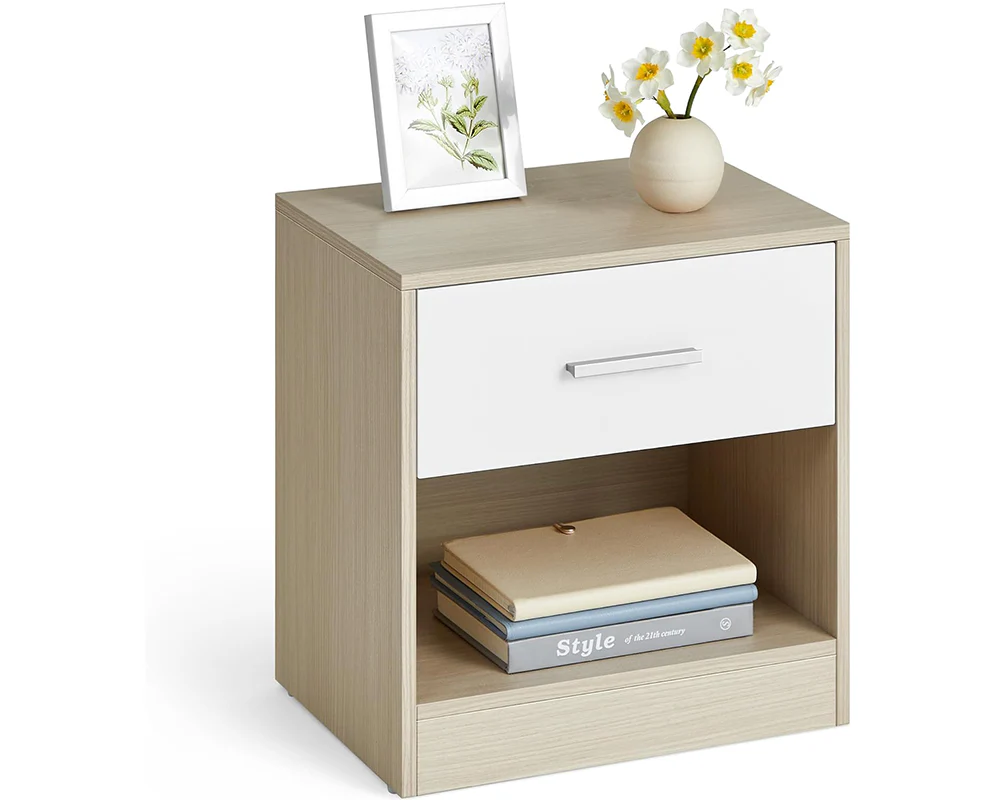Bedside Table with Drawers - Image 2