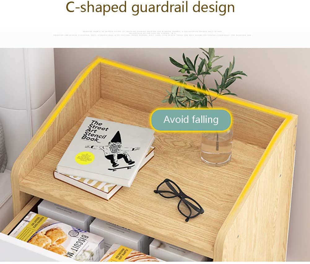 Bedside Table With Drawer - Image 8