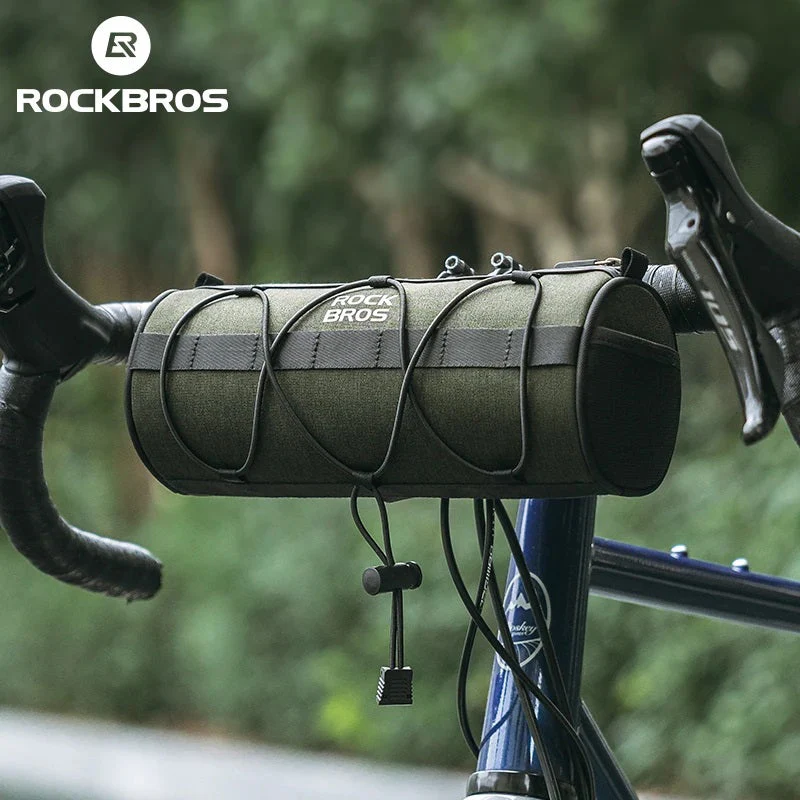 Bicycle Front Handlebar Cylinder Bike Storage Bag 2L