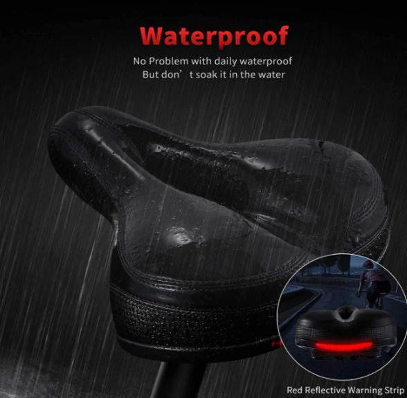 Bicycle Saddle Thickening of The Memory Foam Waterproof Replacement - Image 2