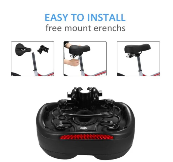 Bicycle Saddle Thickening of The Memory Foam Waterproof Replacement - Image 4