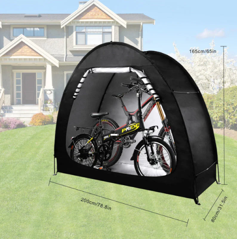 Bicycle Shelter Outdoor Bike Cave Garden Bike Storage Shed Travel Tent - Image 3