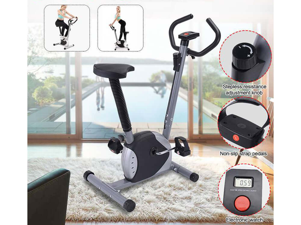 Bike Indoor Exercise Bike Office Fat Burner Fitness Equipment Foot Pedal Exercise Bike - Image 3