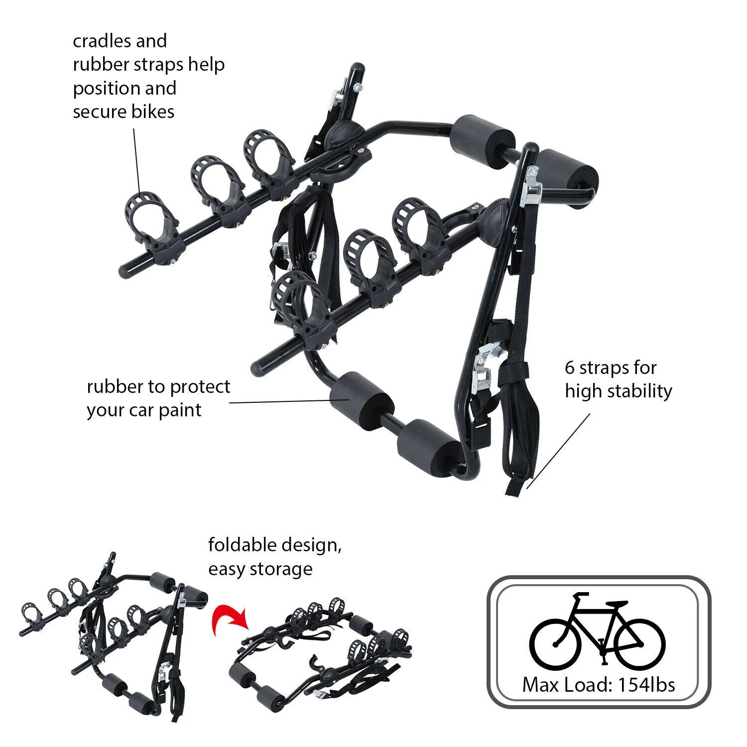 Bike Rack Bike Carrier Bicycle Rack - Image 7