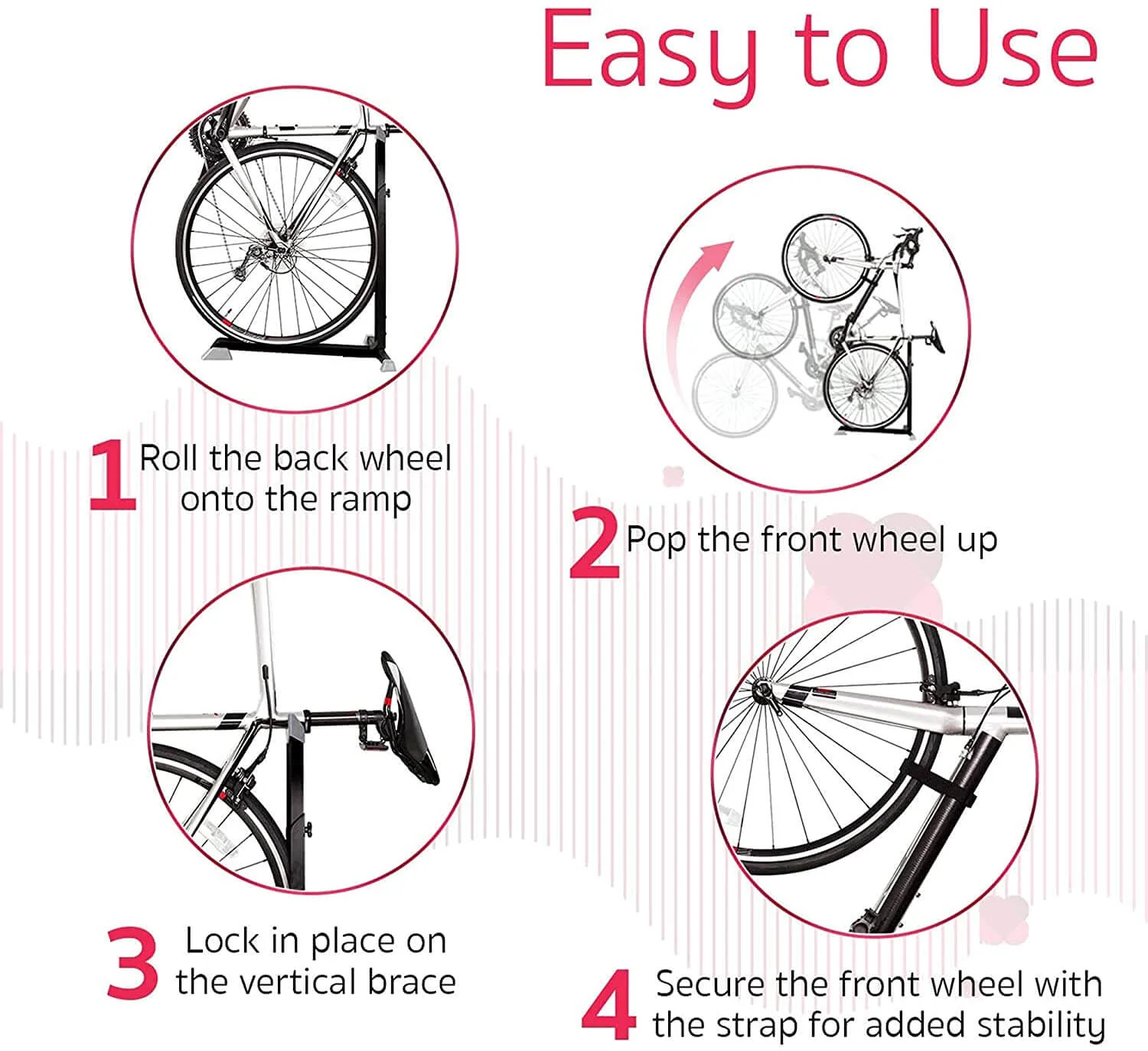 Bike Stand Rack Bike Storage Stand - Image 3