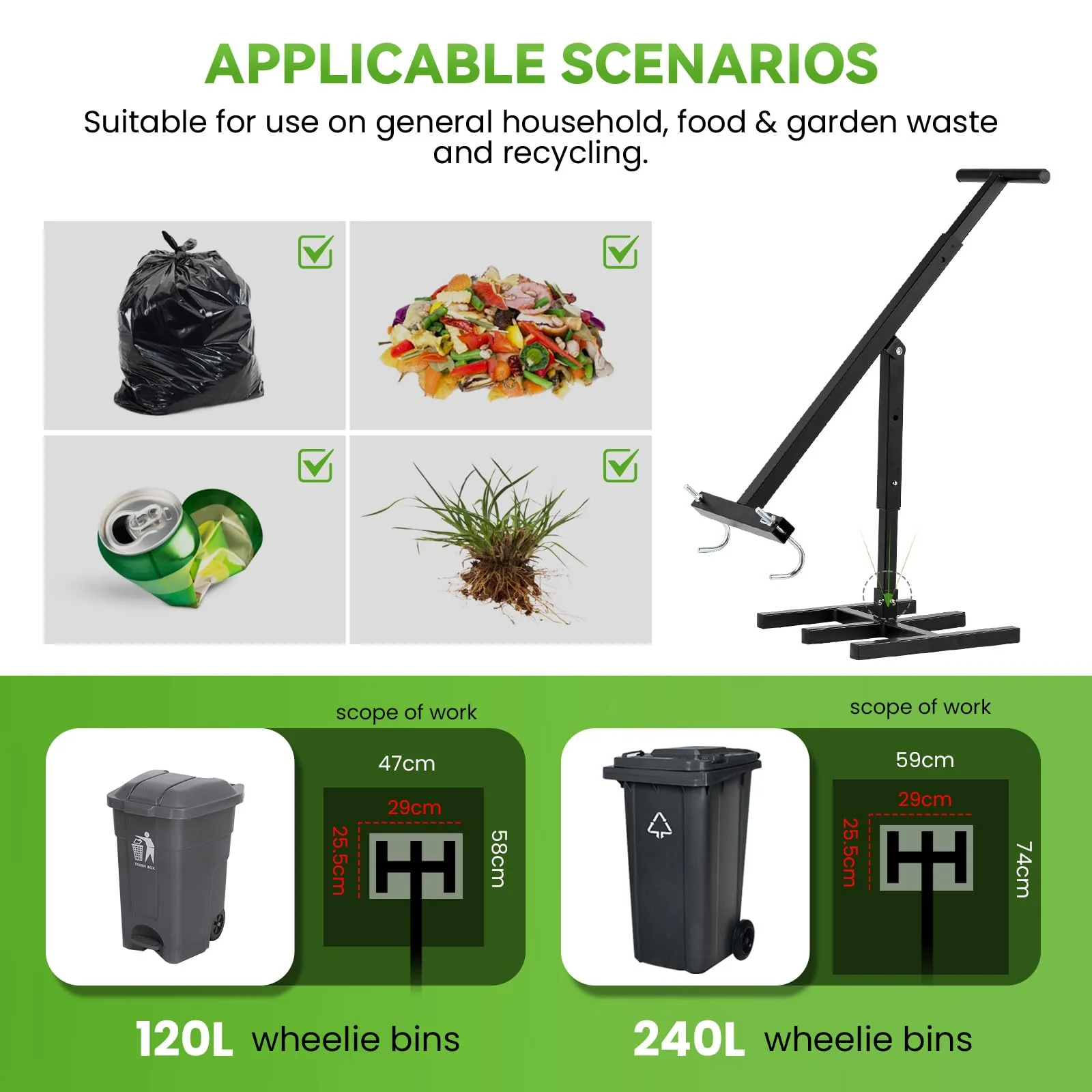 Touchless Manual Bin Compactor - Image 9