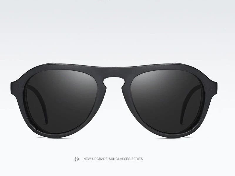 BLACK - HD Polarized Lens Sunglasses Anti-Blue Ray Hydrophobic - Image 3