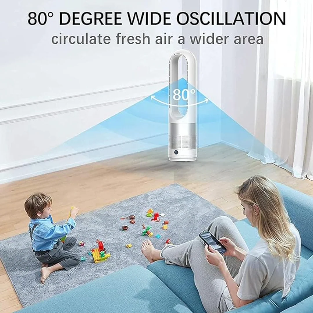 Bladeless Fan with Remote - Image 3