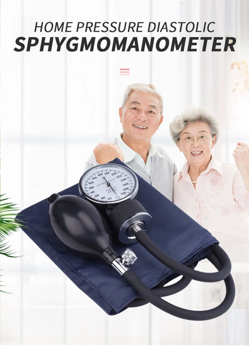 Blood Pressure Monitor Arm Blood Pressure Monitor Meter Aneroid Sphygmomanometer Cuff Stethoscope - Image 2