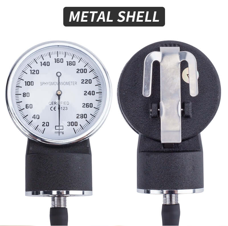 Blood Pressure Monitor Arm Blood Pressure Monitor Meter Aneroid Sphygmomanometer Cuff Stethoscope - Image 4