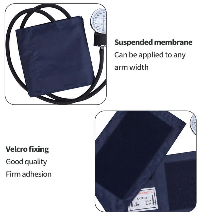 Blood Pressure Monitor Arm Blood Pressure Monitor Meter Aneroid Sphygmomanometer Cuff Stethoscope - Image 7