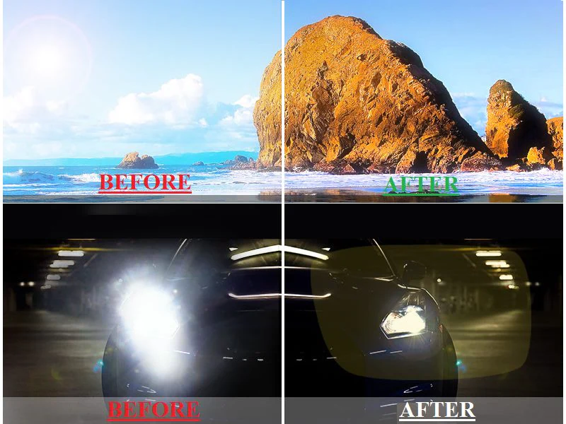 Polarized Sunglasses Clip - BLUE - Image 3