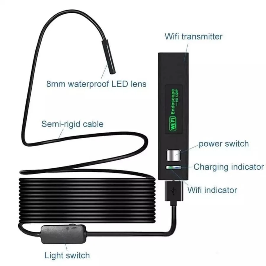 Borescope / Endoscope Camera - iPhone & Android - Image 4