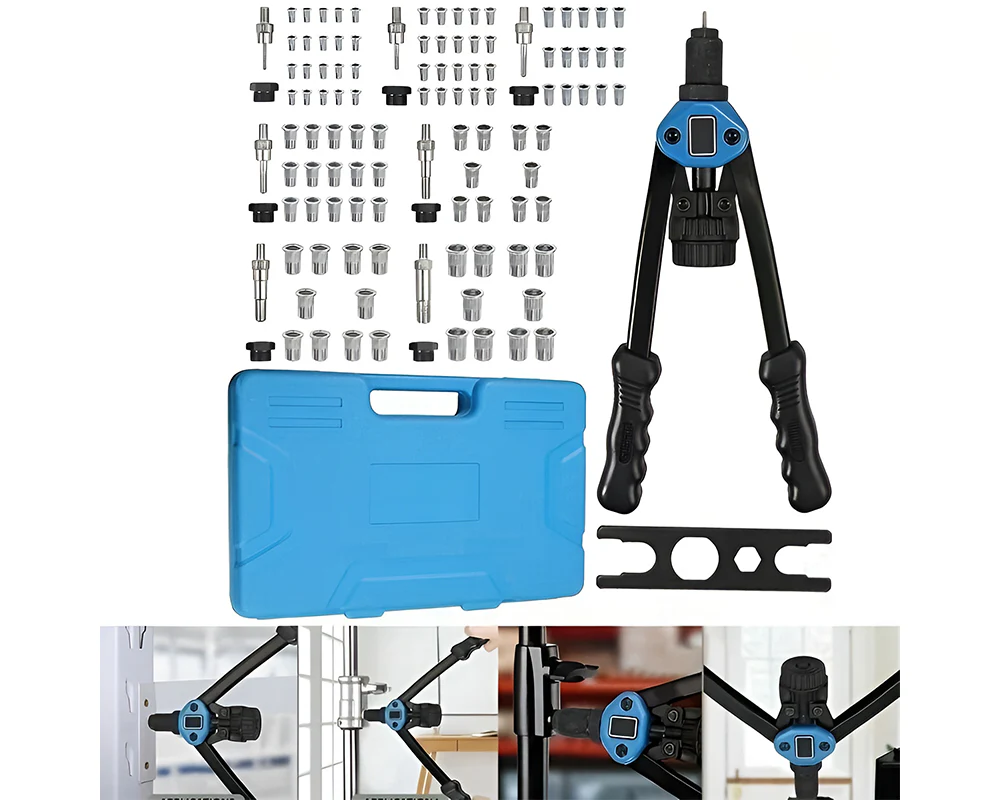 Nut Rivet Riveter Gun Riveting Kit - Image 5