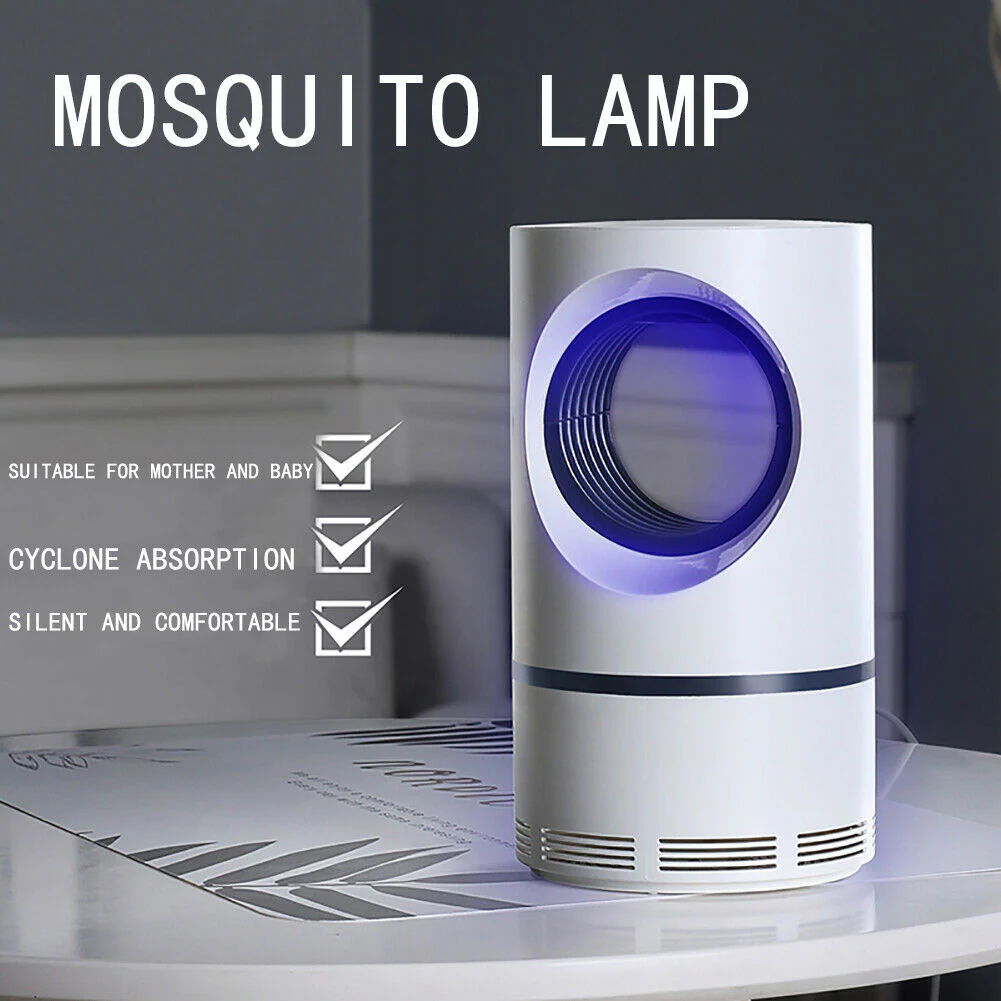 Mosquito Catcher Lamp Insect Killer Electric LED Light Fly Bug Zapper Trap - Image 9