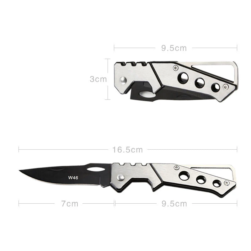Bulk Pack of 12 - Pocket Knife Stainless Steel Handle - Image 5