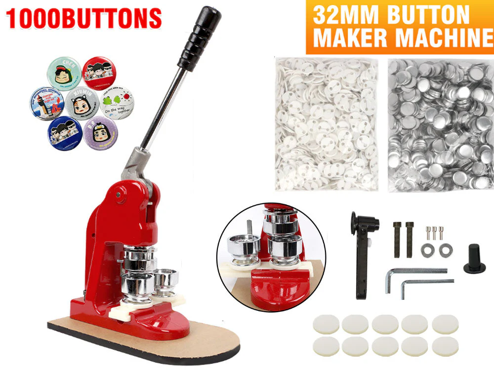 Button Maker Machine Badge Punch - Image 3