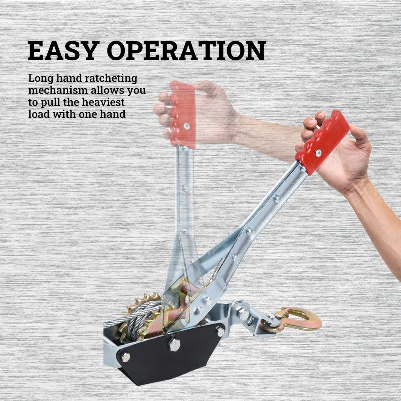 Cable Winch Wire Power Puller 2T / 4000lb - Image 6