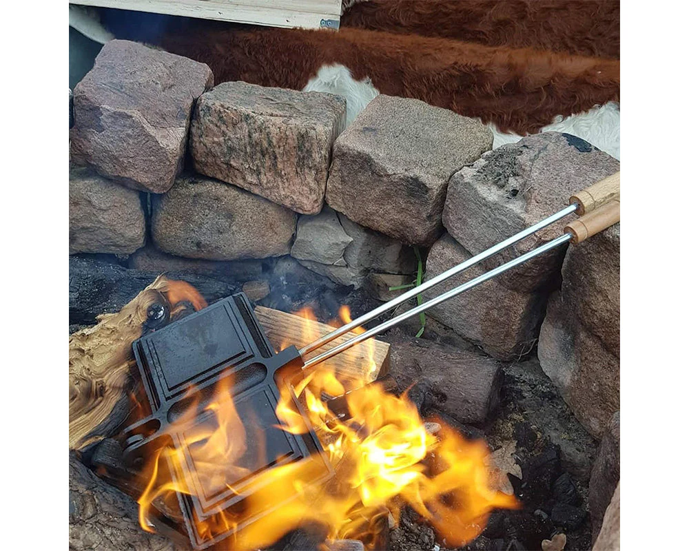 Campfire Cast Iron Jaffle Toastie Maker - Image 4
